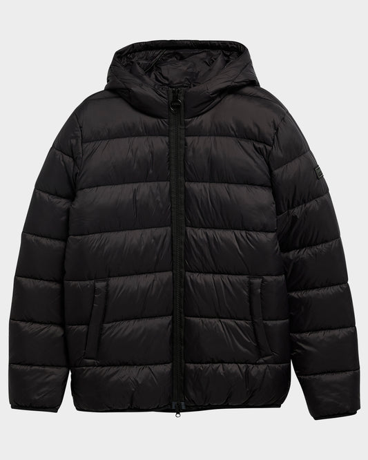 Barbour International Bobber Mens Puffer Jacket - Black