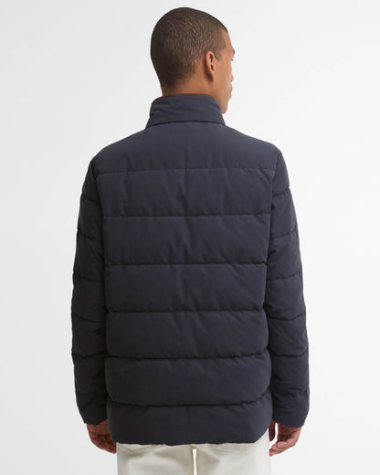 Barbour Noree Mens Quilted Jacket - Dark Navy | CHO | Designer Mens Quilted Jackets