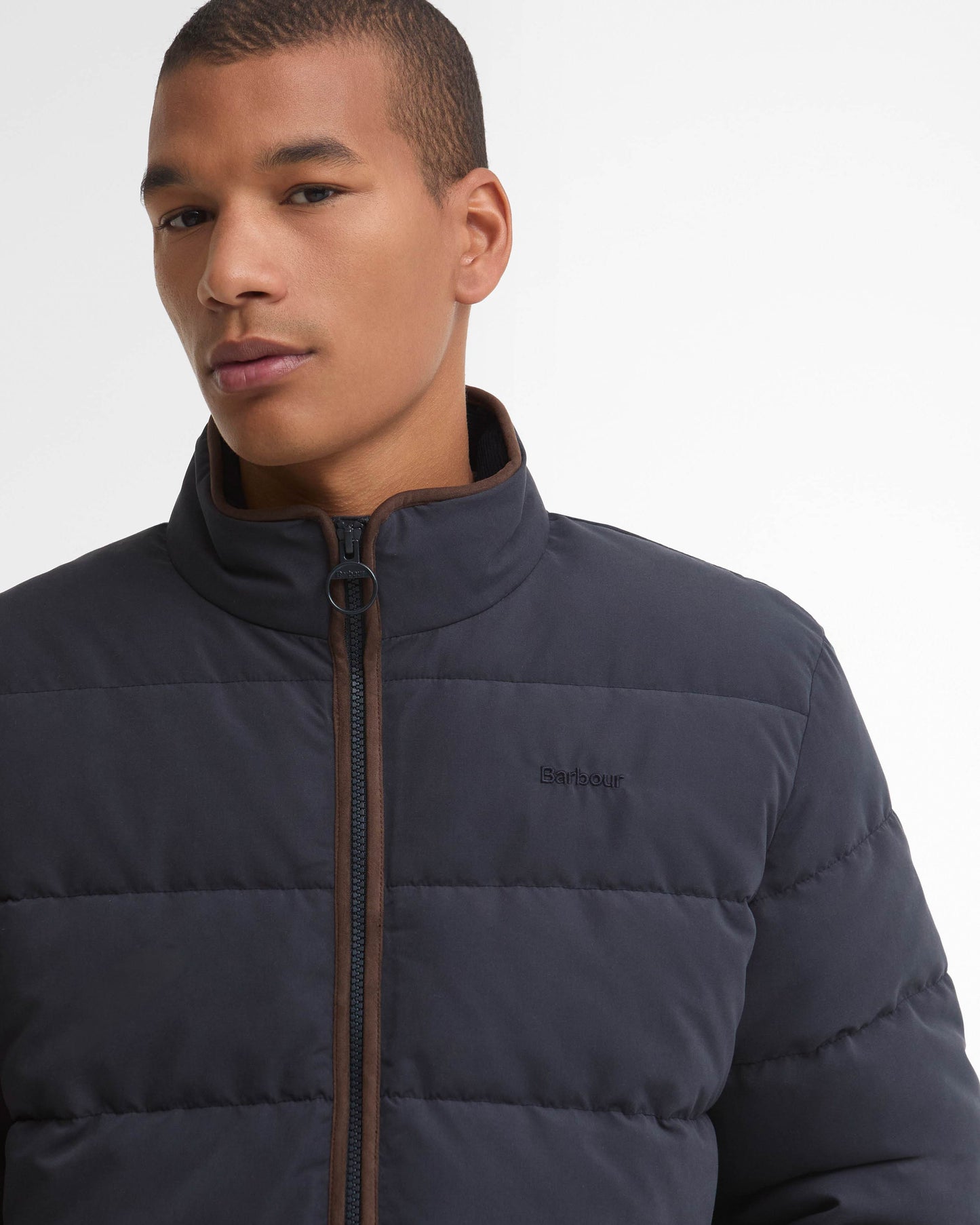 Barbour Noree Mens Quilted Jacket - Dark Navy | CHO | Designer Mens Quilted Jackets