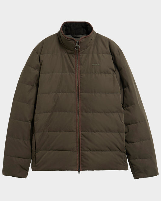 Barbour Noree Mens Quilted Jacket - Dark Sage | CHO | Designer Mens Quilted Jackets