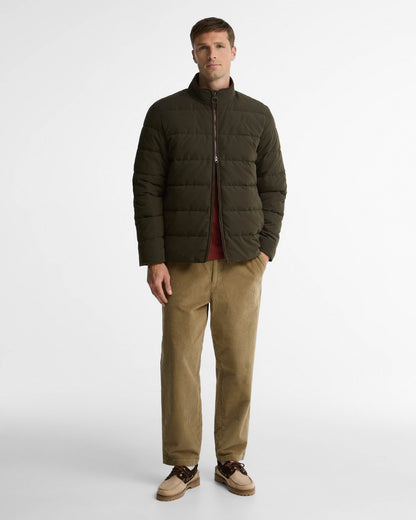 Barbour Noree Mens Quilted Jacket - Dark Sage | CHO | Designer Mens Quilted Jackets
