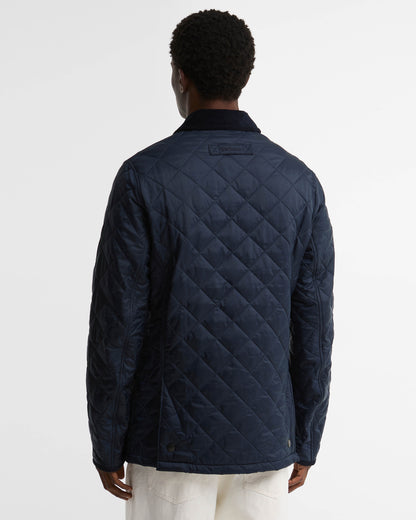 Barbour Icons Heritage Mens Quilted Jacket - Navy | CHO | Designer Mens Quilted Jackets