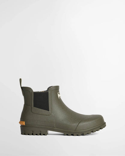 Barbour Andale Mens Chelsea Welly - Dark Olive
