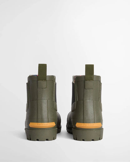 Barbour Andale Mens Chelsea Welly - Dark Olive