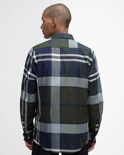 Barbour Dunoon Tailored Mens Shirt - Fernwood Tartan