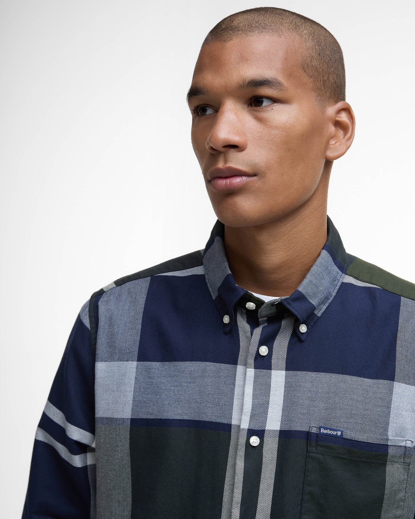 Barbour Dunoon Tailored Mens Shirt - Fernwood Tartan