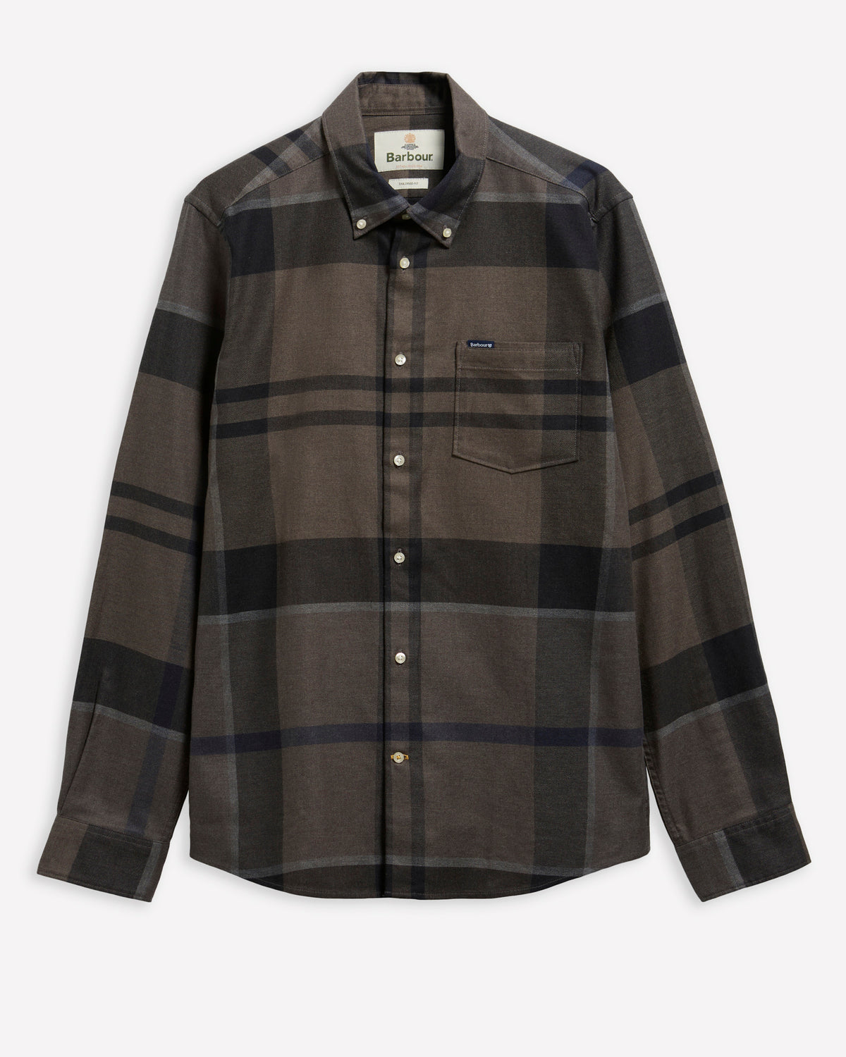 Barbour Dunoon Tailored Mens Shirt - Harbourstone Tartan