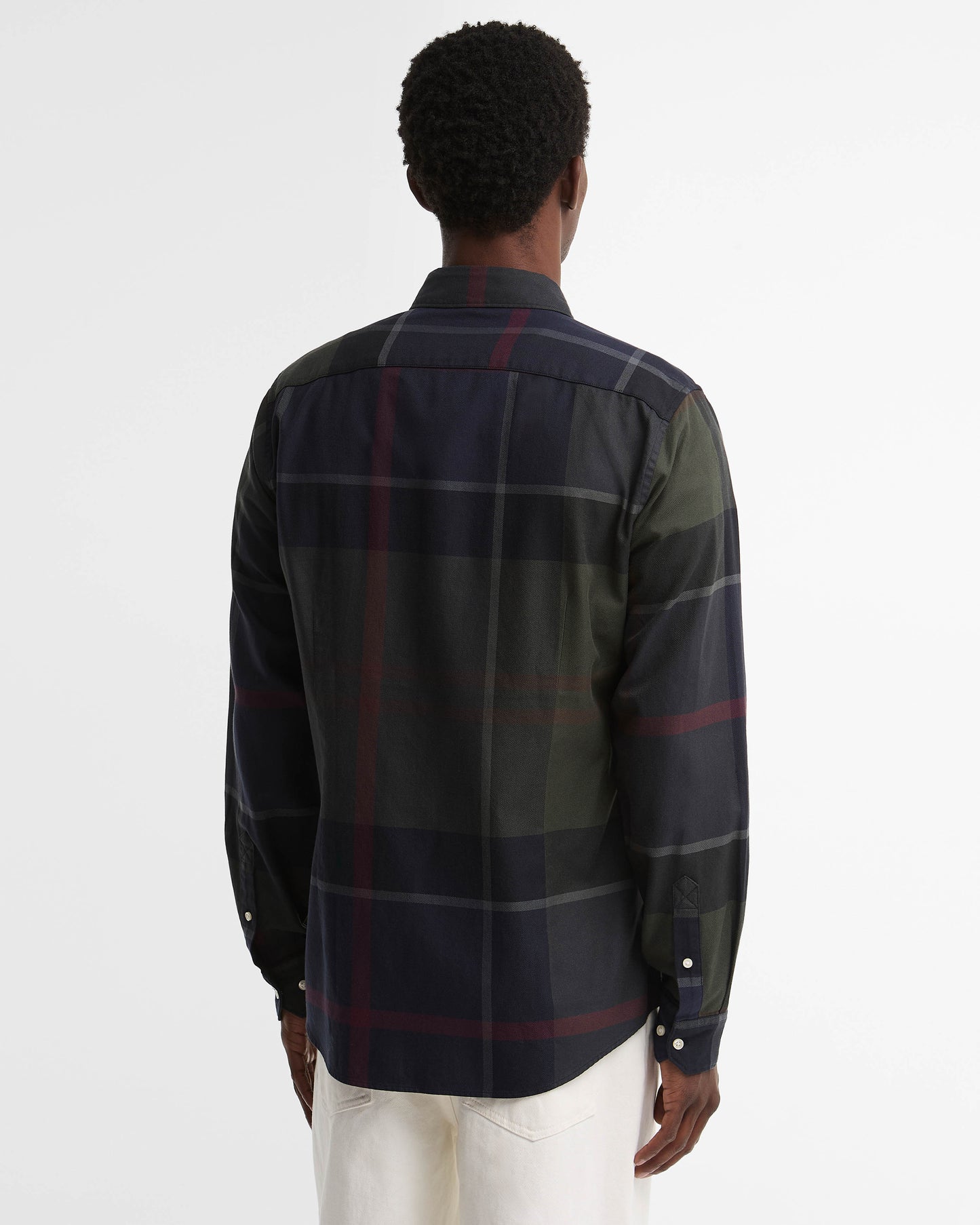 Barbour Dunoon Tailored Mens Shirt - Shadow Classic Tartan | CHO | Designer Mens Shirts