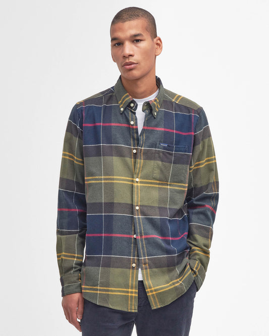 Barbour Edderton Tailored Mens Shirt - Classic Tartan