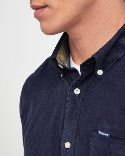 Barbour Ramsey Tailored Mens Shirt - Navy