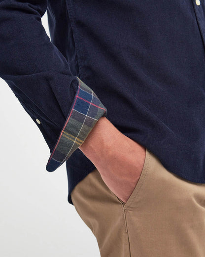 Barbour Ramsey Tailored Mens Shirt - Navy