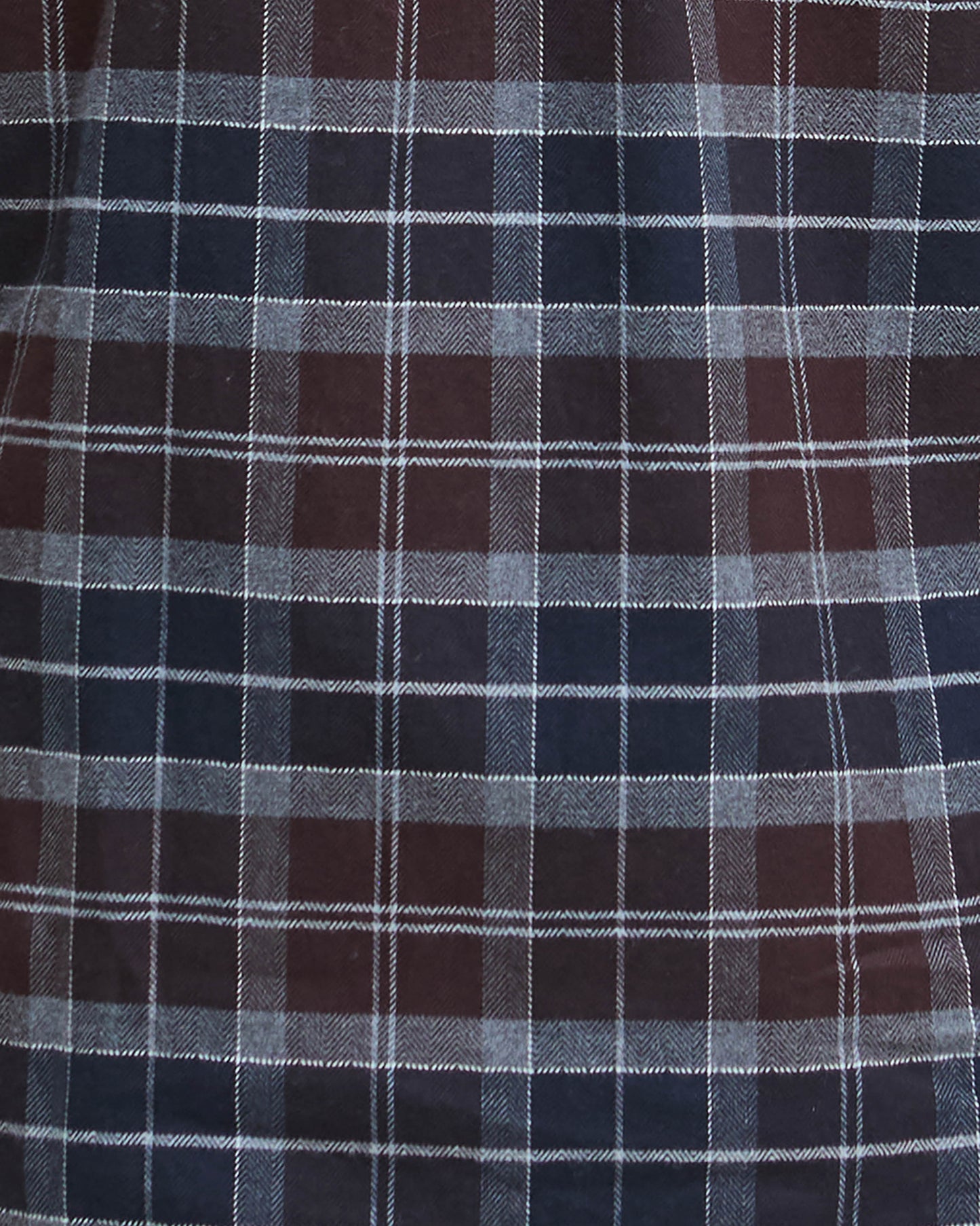 Barbour Kyeloch Tailored Mens Shirt - Midnight Oak Tartan | CHO | Designer Mens Long Sleeve Shirts