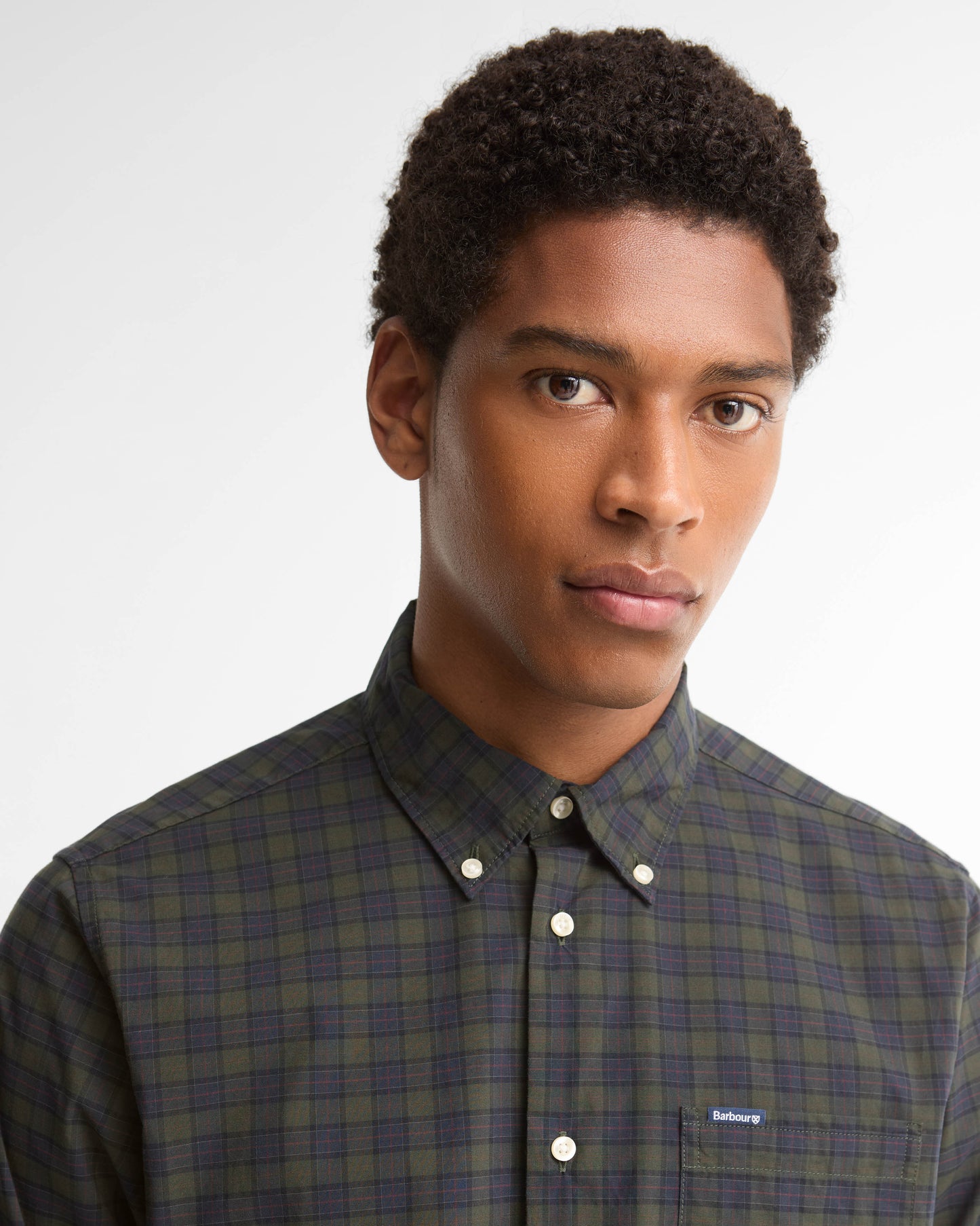 Barbour Lomond Tailored Mens Shirt - Shadow Classic Tartan | CHO | Designer Mens Shirts