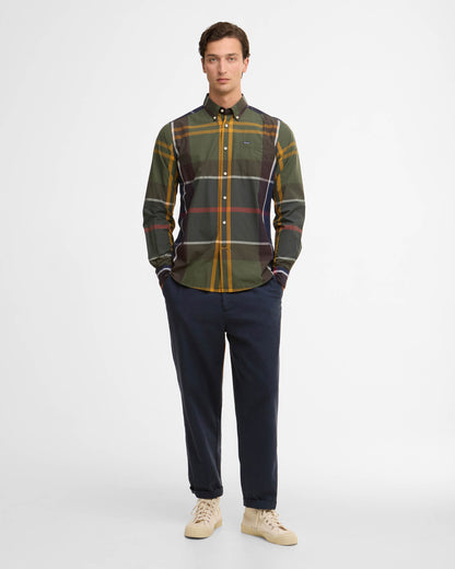 Barbour Harris Mens Tailored Shirt - Classic Tartan | CHO | Designer Mens Shirts