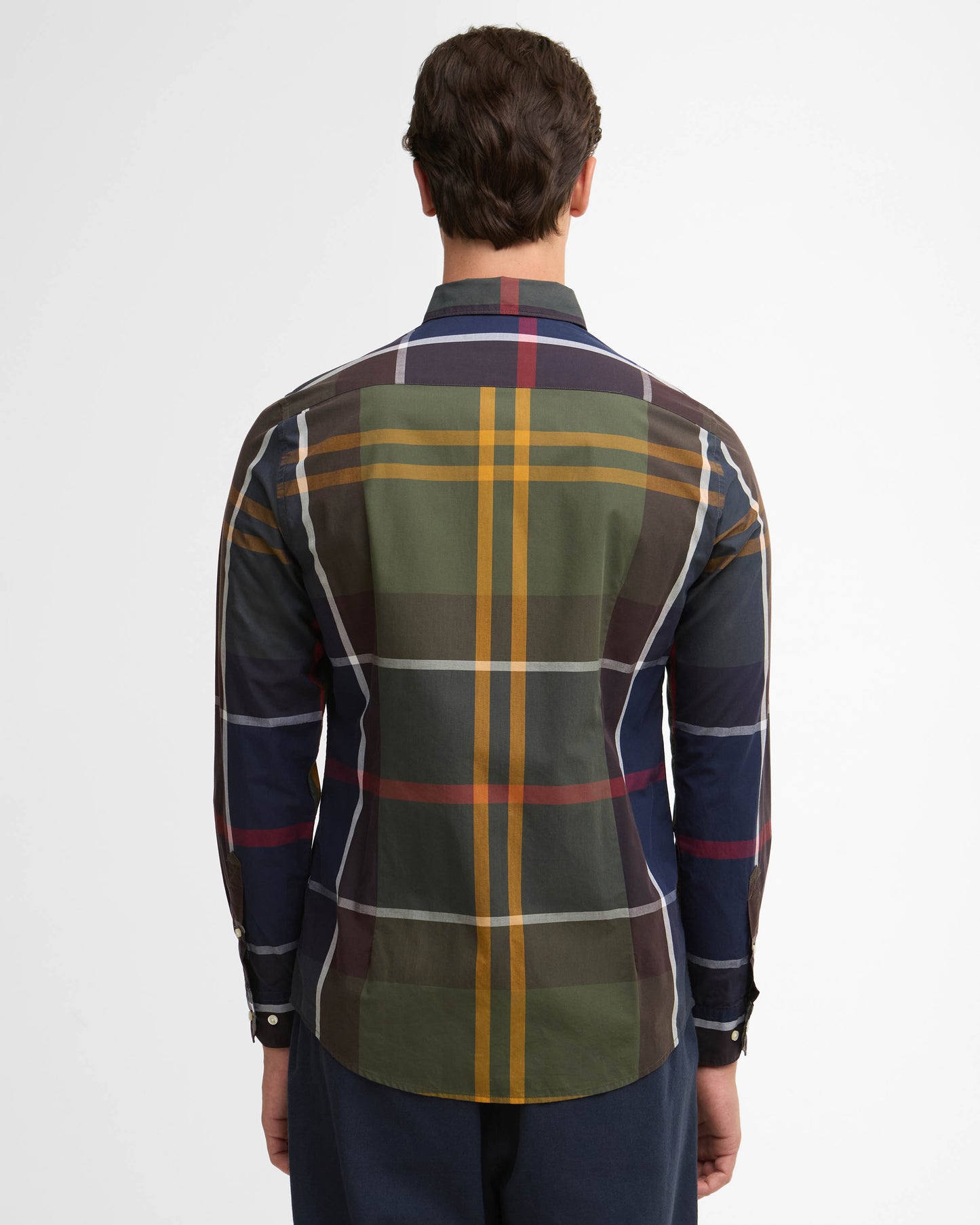 Barbour Harris Mens Tailored Shirt - Classic Tartan | CHO | Designer Mens Shirts