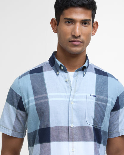 Barbour Douglas Mens Tailored Shirt - Northshore Tartan | CHO | Designer Mens Short Sleeve Shirts