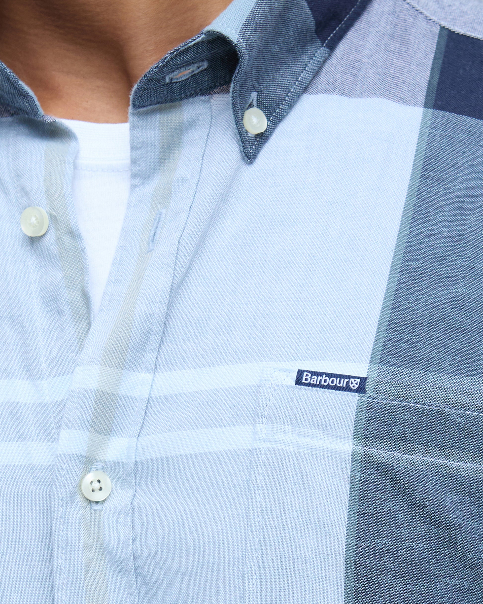 Barbour Douglas Mens Tailored Shirt - Northshore Tartan | CHO | Designer Mens Short Sleeve Shirts
