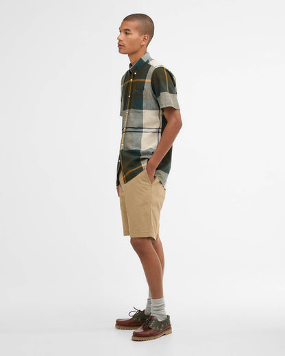Barbour Douglas Mens Tailored Shirt - Ancient Tartan | CHO | Designer Mens Short Sleeve Shirts