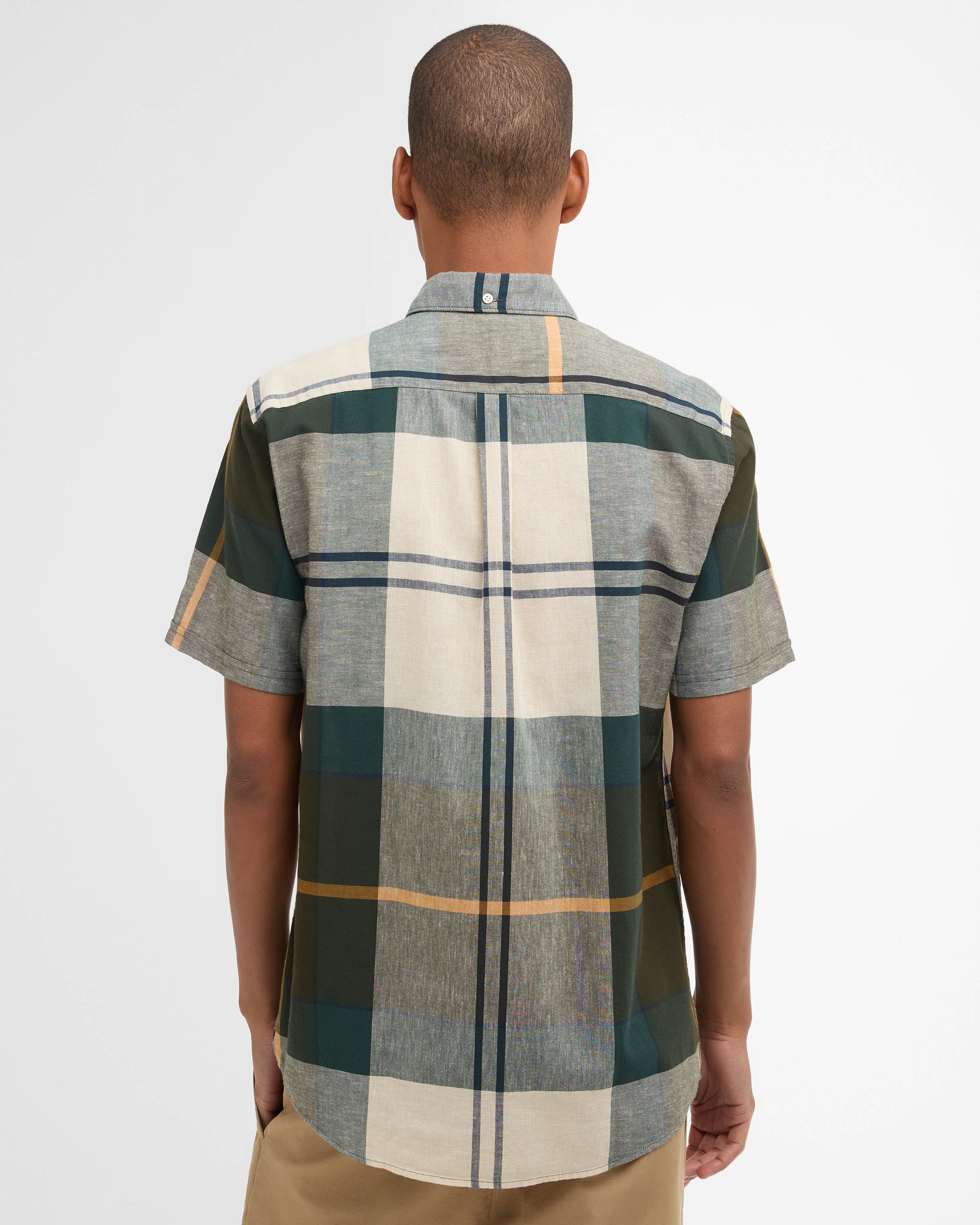 Barbour Douglas Mens Tailored Shirt - Ancient Tartan | CHO | Designer Mens Short Sleeve Shirts