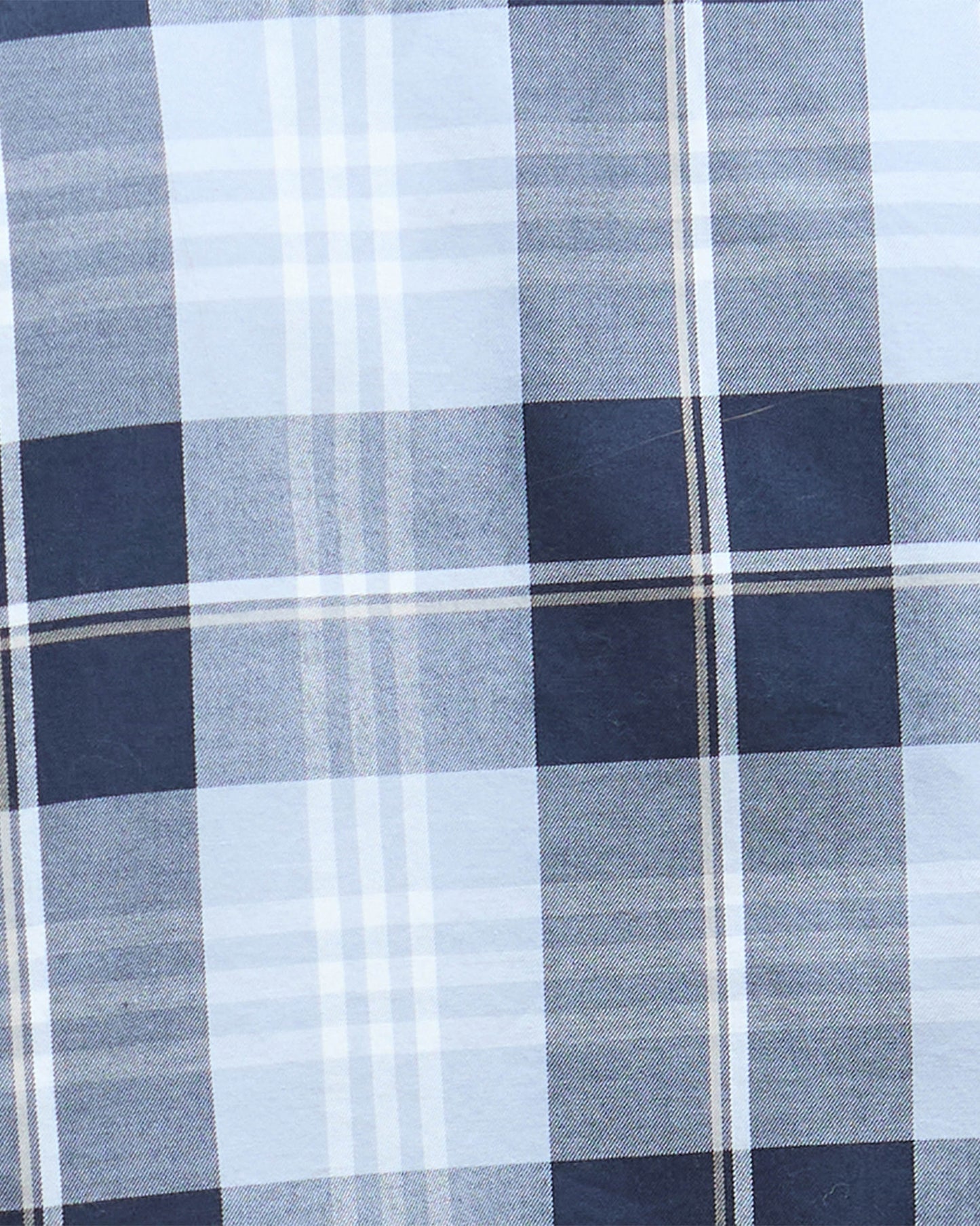 Barbour Edgar Mens Tailored Checked Shirt - Mineral Blue | CHO | Designer Mens Shirts