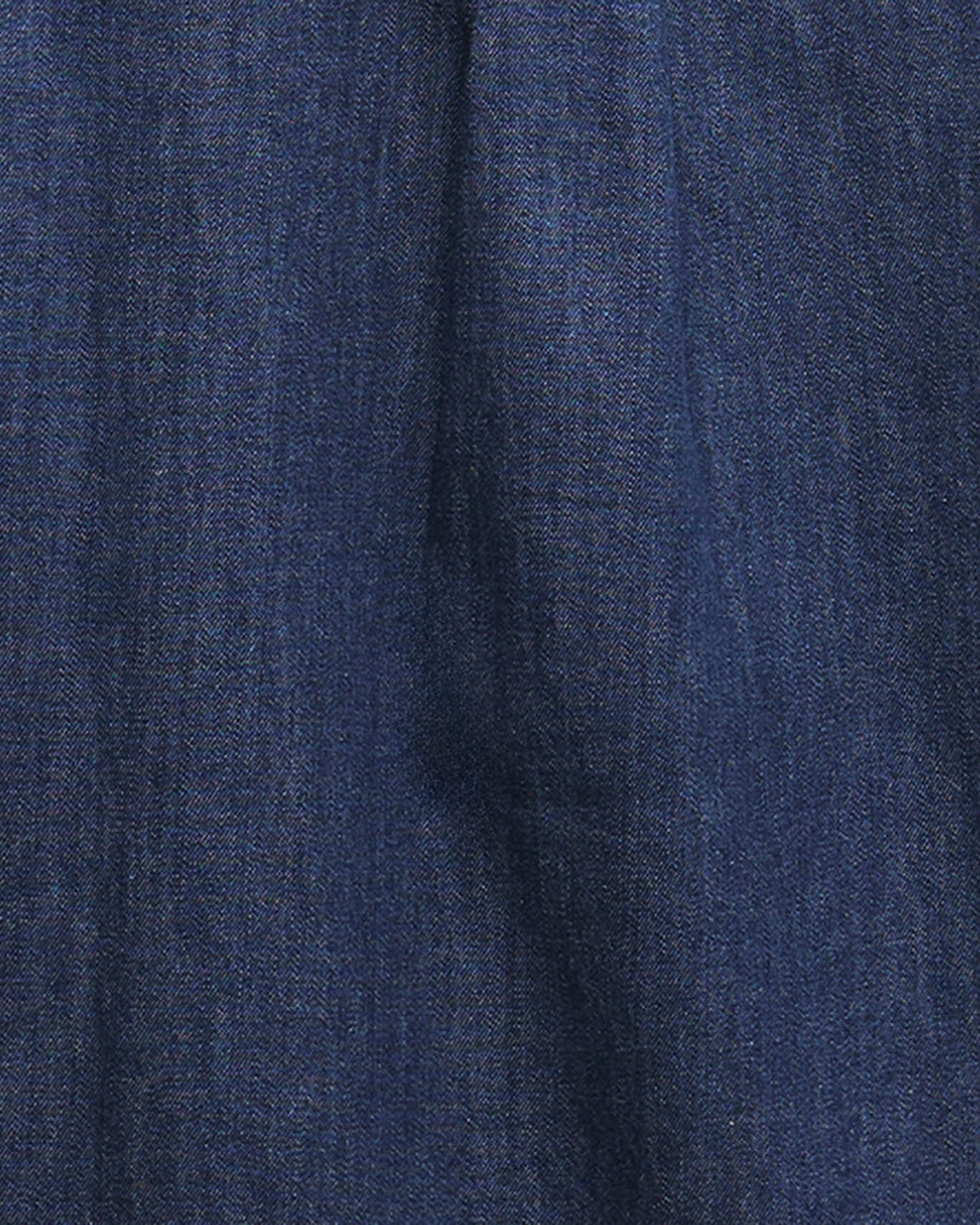 Barbour Denim Crest Mens Tailored Shirt - Indigo | CHO | Designer Mens Shirts