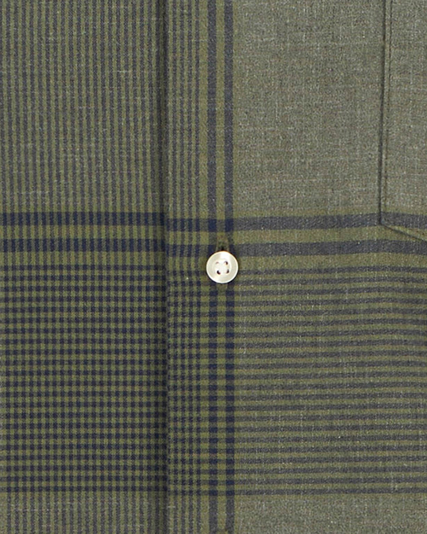 Barbour Heaney Mens Checked Tailored Shirt - Olive