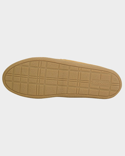 Barbour Albert Mens Slippers - Camel Suede | CHO | Designer Mens Slippers