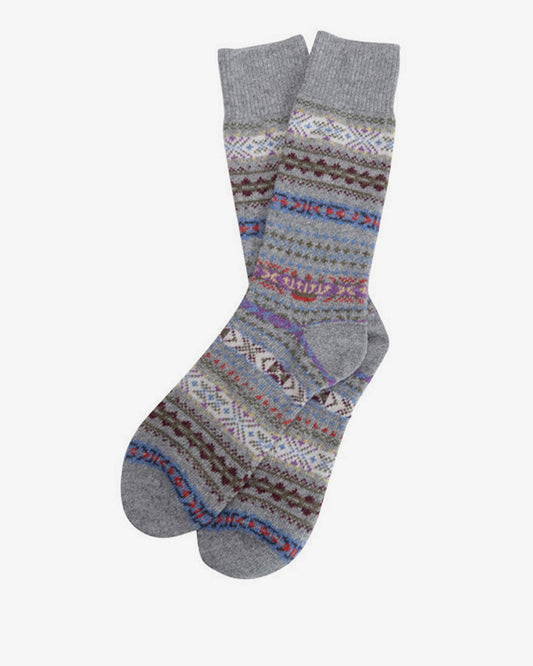 Barbour Boyd Mens Socks - Grey Mix