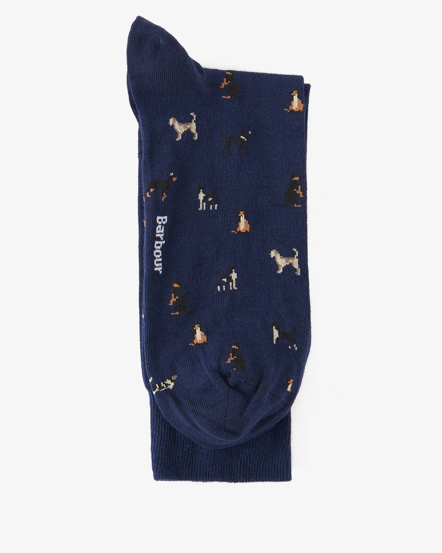 Barbour Mavin Mens Socks - Mid Blue/Dog | CHO | Designer Mens Socks