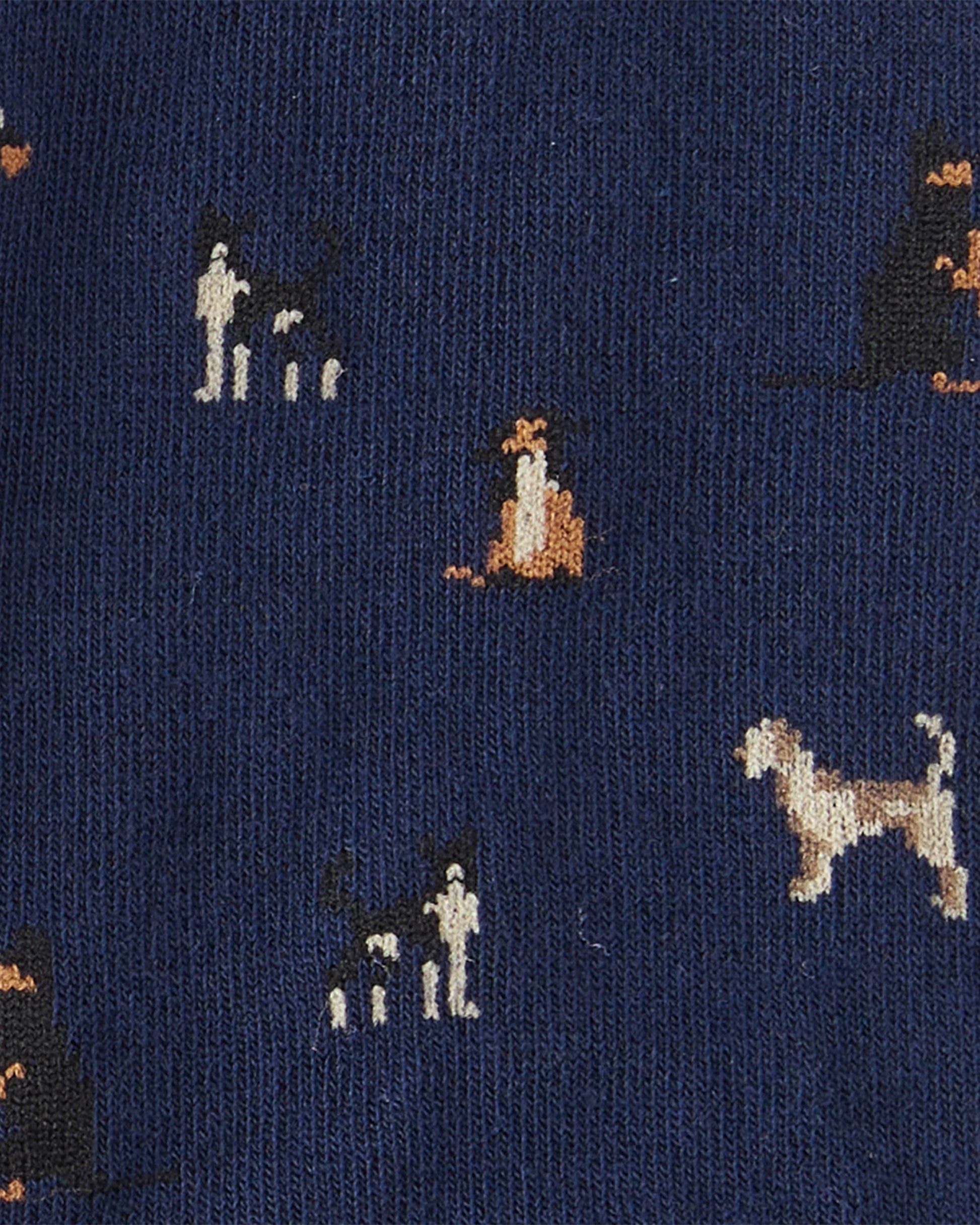 Barbour Mavin Mens Socks - Mid Blue/Dog | CHO | Designer Mens Socks