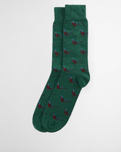 Barbour Mavin Mens Socks - Racing Green | CHO | Designer Mens Socks