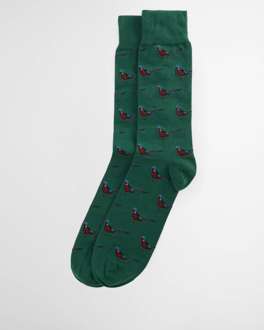 Barbour Mavin Mens Socks - Racing Green | CHO | Designer Mens Socks
