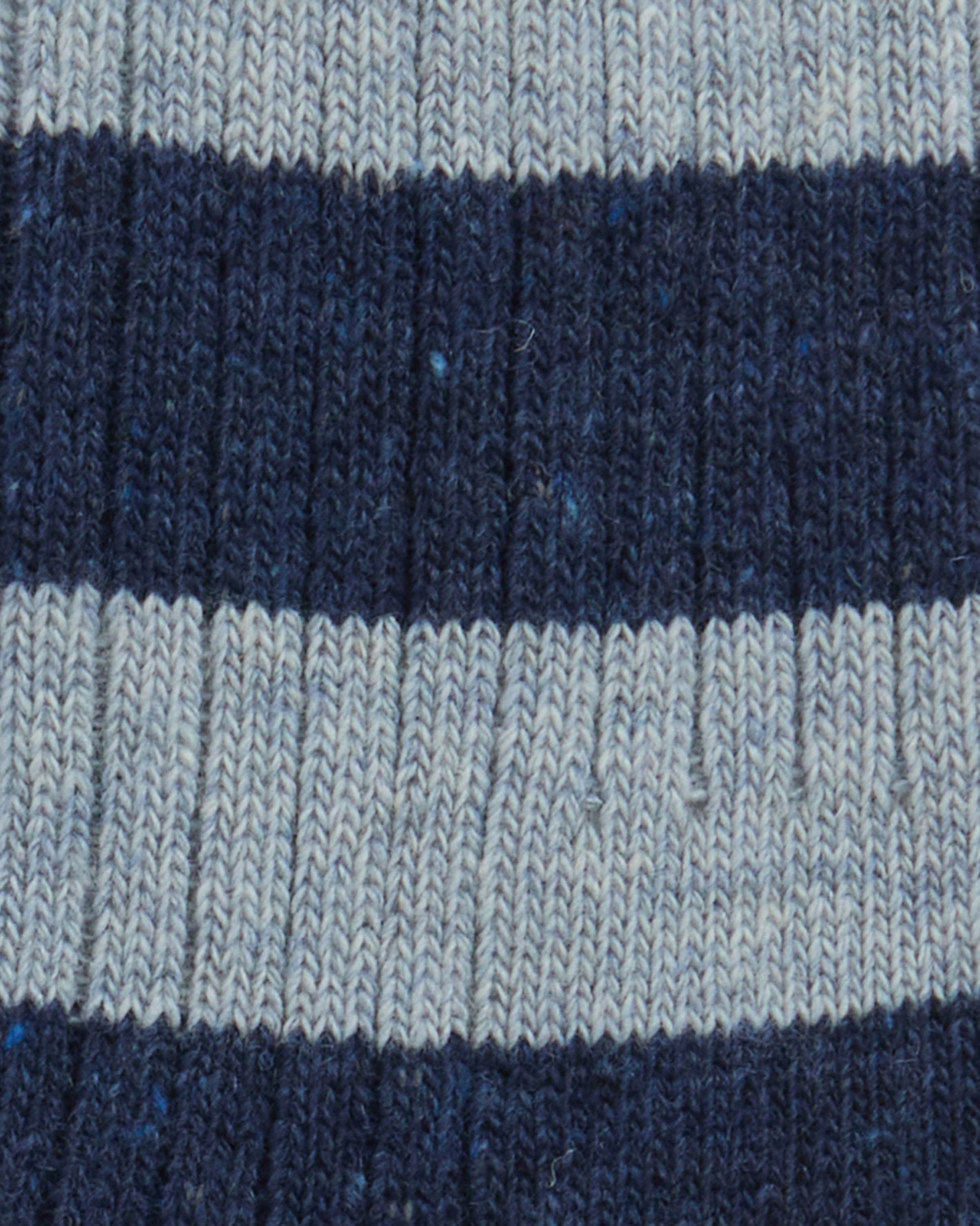 Barbour Houghton Stripe Mens Socks - Blue Stone | CHO | Designer Mens Socks