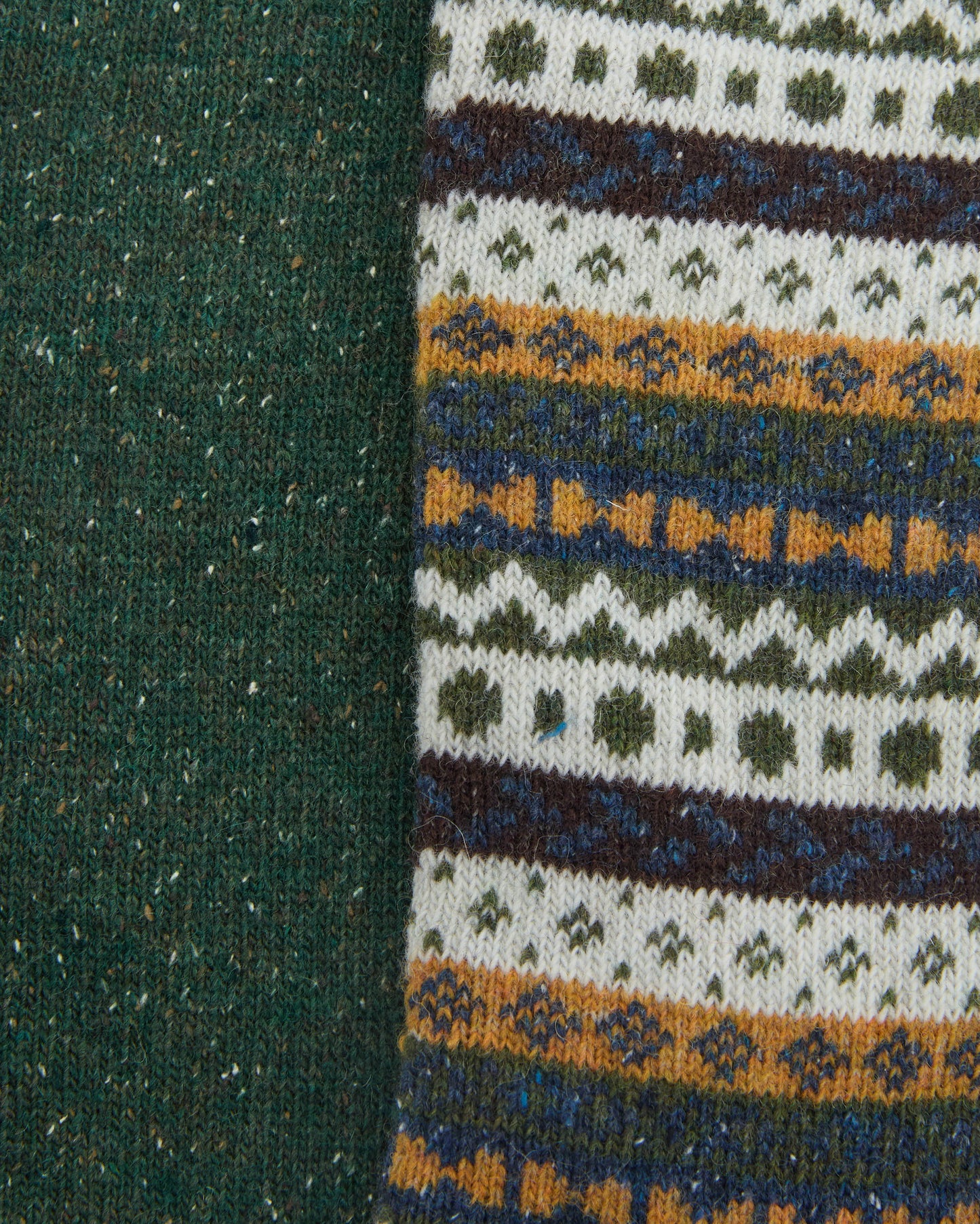 Barbour Mens Fair Isle Socks 2 Pack - Classic Mix