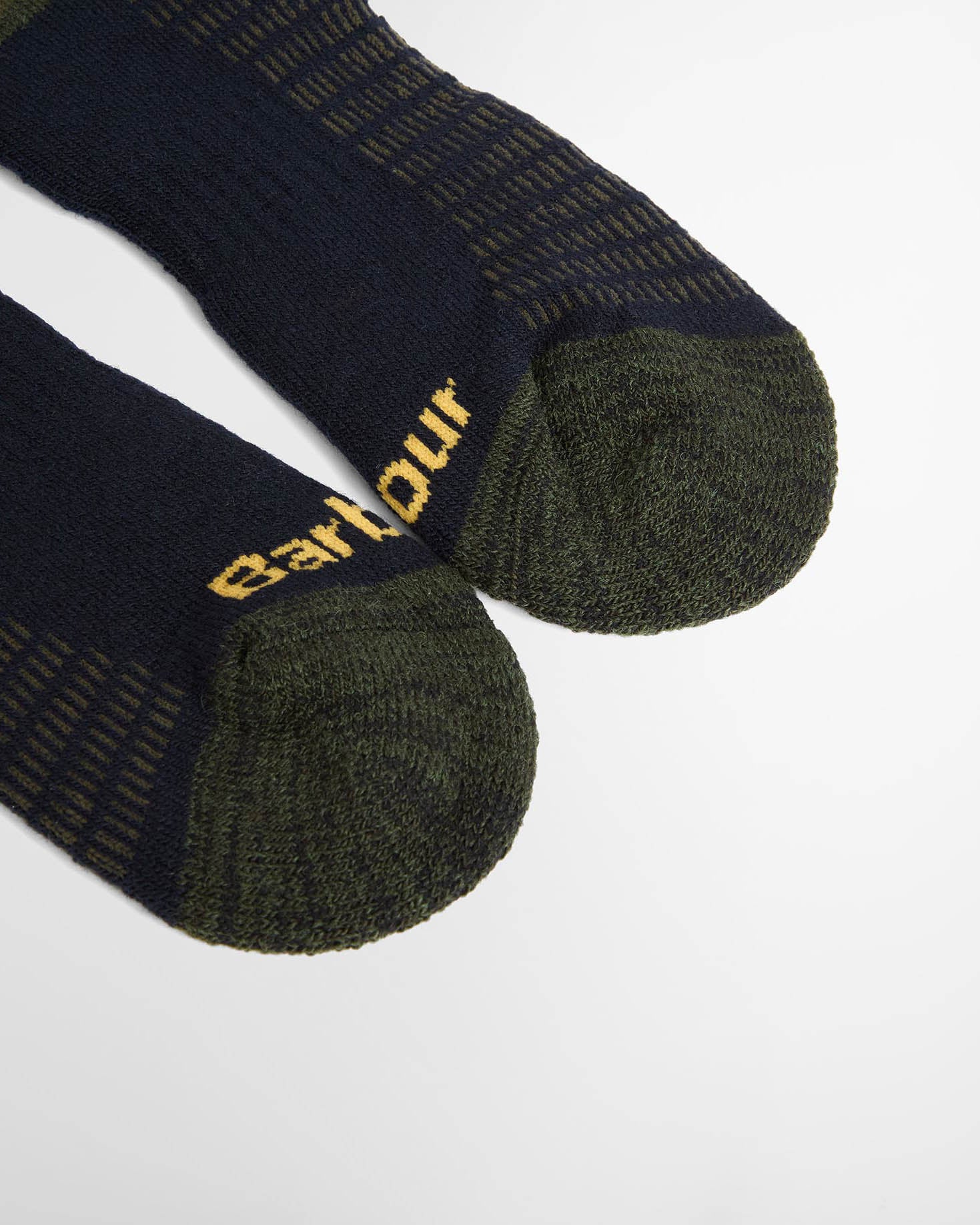 Barbour Mens Active Wellington Boot Sock in Navy, detail