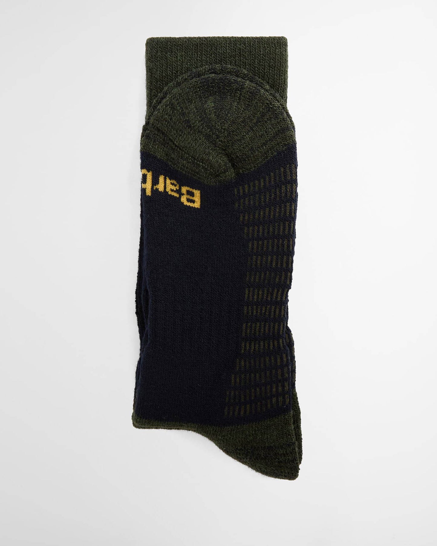 Barbour Mens Active Wellington Boot Sock in Navy, folded