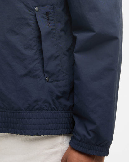 Barbour Sum Royston Mens Showerproof Jacket - Navy/Highland Loch
