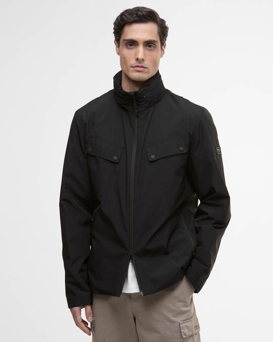 Barbour International Alver Mens Showerproof Jacket - Black