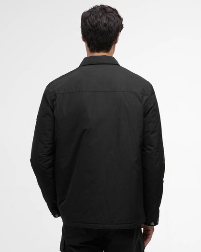 Barbour International Padded Ariel Mens Shirt Jacket - Black