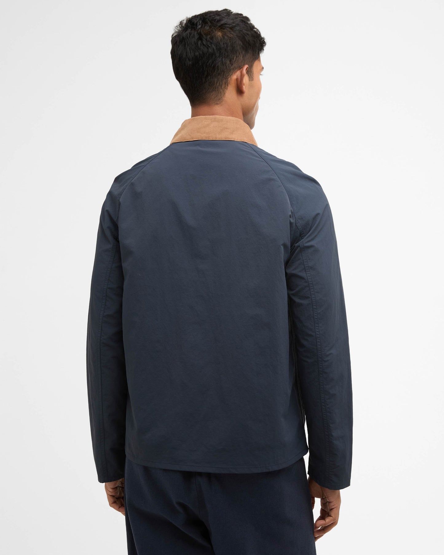 Barbour Tracker Mens Showerproof Jacket - Navy | CHO | Designer Mens Weatherproof Jackets