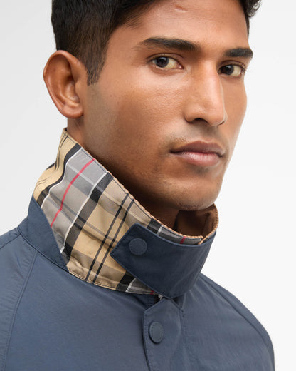 Barbour Tracker Mens Showerproof Jacket - Navy | CHO | Designer Mens Weatherproof Jackets