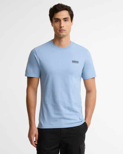 Barbour International Small Logo Mens T-Shirt - Powder Blue