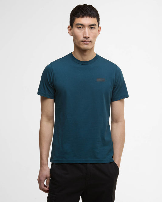 Barbour International Small Logo Mens T-Shirt - Shaded Emerald