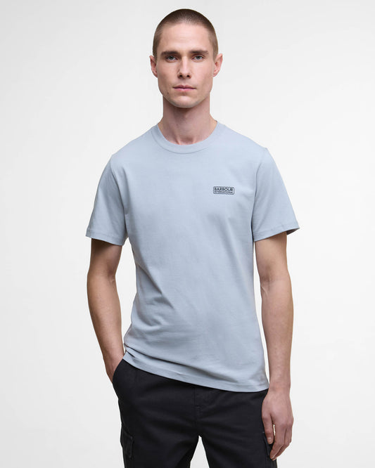 Barbour International Small Logo Mens T-Shirt - Ultimate Grey