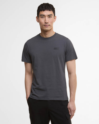 Barbour International Small Logo Mens T-Shirt - Asphalt