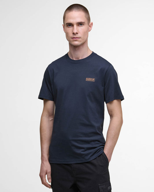 Barbour International Small Logo Mens T-Shirt - Dark Navy