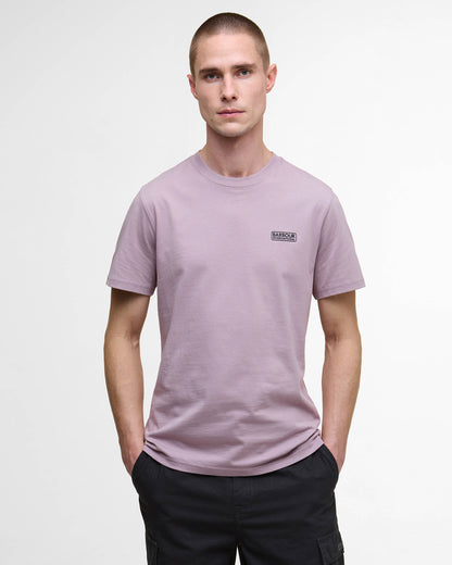 Barbour International Small Logo Mens T-Shirt - Elderberry
