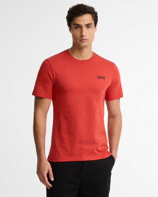 Barbour International Small Logo Mens T - Shirt - Fire Whirl | CHO | Designer Mens T - Shirts & Tops