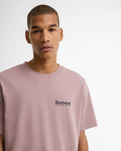 Barbour Moonwell Mens Relaxed Graphic T-Shirt - Ironstone