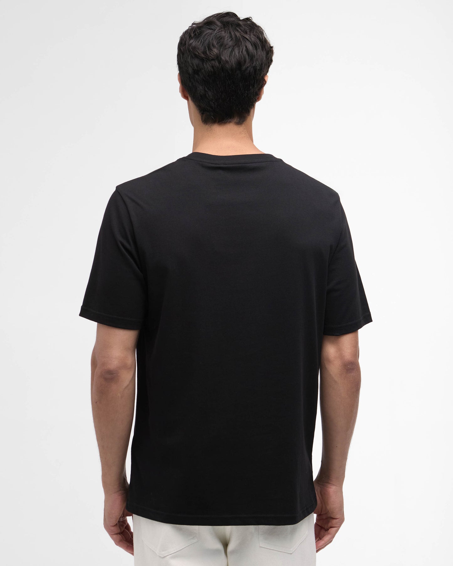 Barbour International Mens Essential Graphic T-Shirt - Black